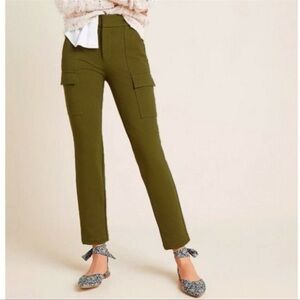 Anthropologie The Essential Knit Slim Cargo Pants